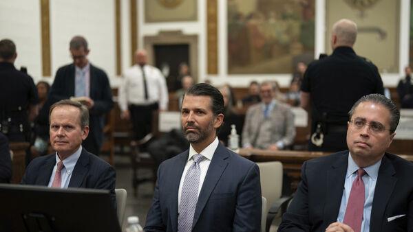 Donald Trump Jr praises father’s property exploits in civil fraud trial