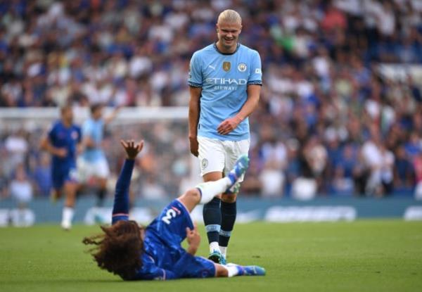 Marc Cucurella and Erling Haaland